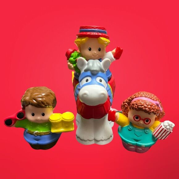 2012 Fisher Price Little People Circus Set Figures - Picture 2 of 3